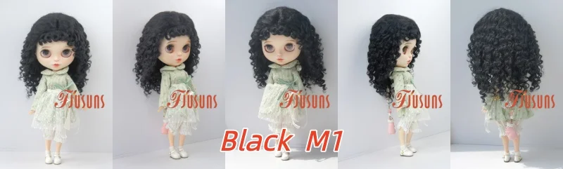 D28002 Extremely Longe Curly Monghanjuc Mohair BJD Wigs 6-7' 7-8' 8-9' 9-10' 1/6 1/4 1/3 YOSD MSD SD DOD QBaby Blythes Hair