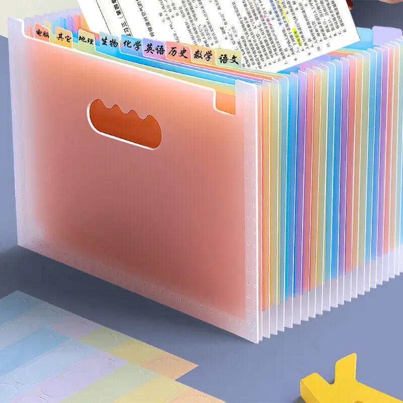 

Папка для документов с 25 карманами, органайзер для офиса и рабочего стола, сумка для хранения файлов, офисные и школьные принадлежности