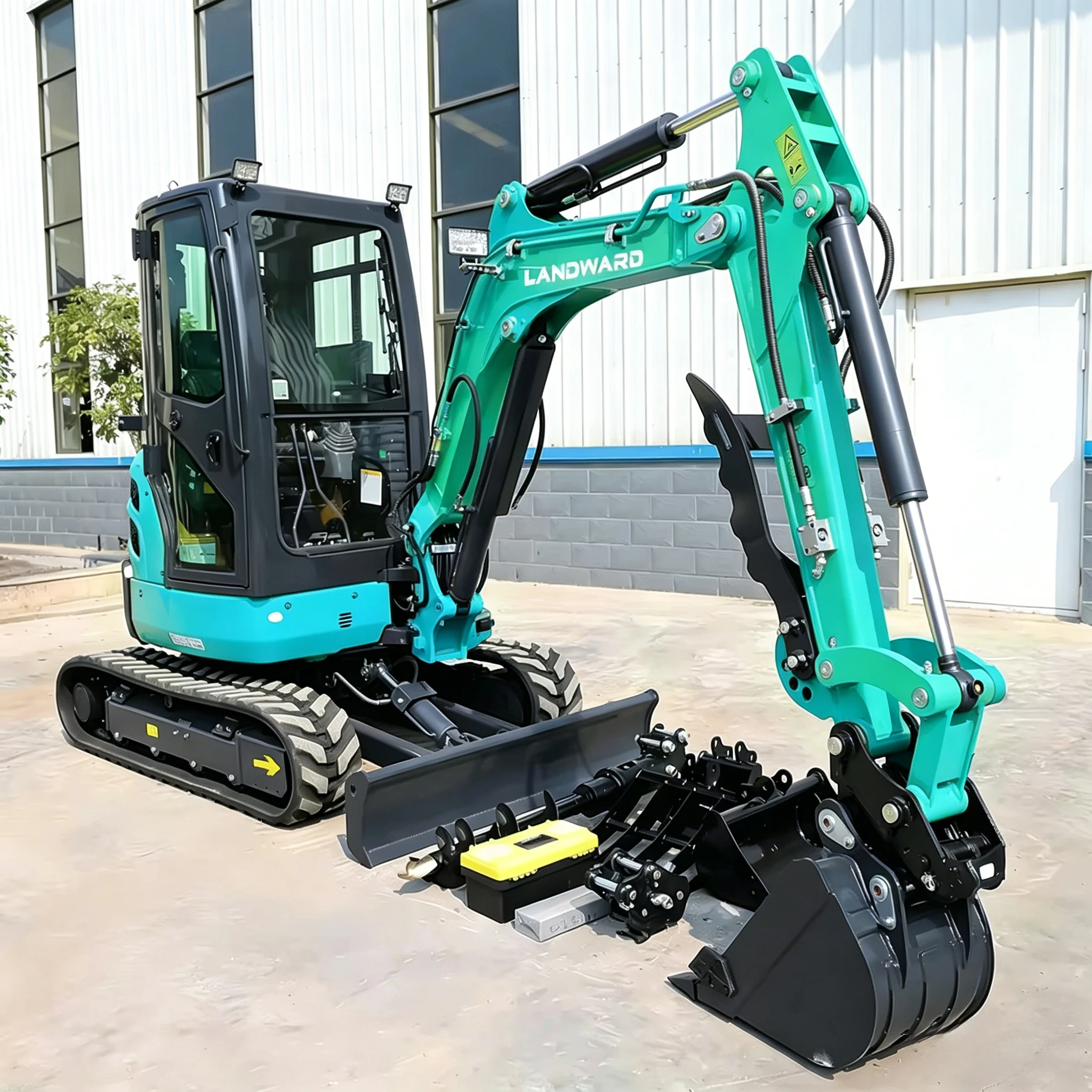 Envío Gratis 2,5 toneladas Mini excavadora Euro 5 Yanmar motor Mini excavadora uso doméstico excavadora agrícola trinquete minibagger personalizado
