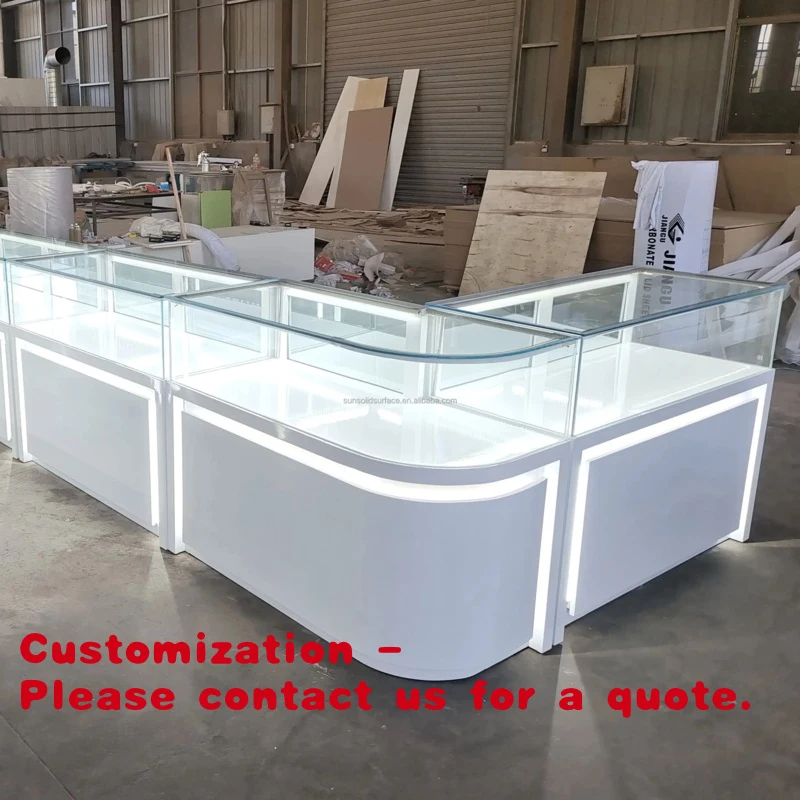 

Customize.Luxury Showcase Counter Tobacco Store Display Dispensary Displays Cabinet Counter Shop
