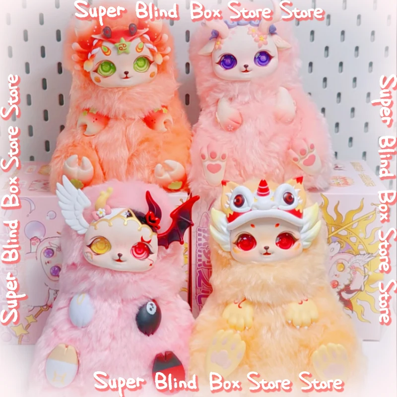 

Оригинальная милая маленькая звезда, страстное сердце, 12 знаков зодиака, слепая коробка, загадочная коробка, модель куклы, фигурка для девочек, детский подарок