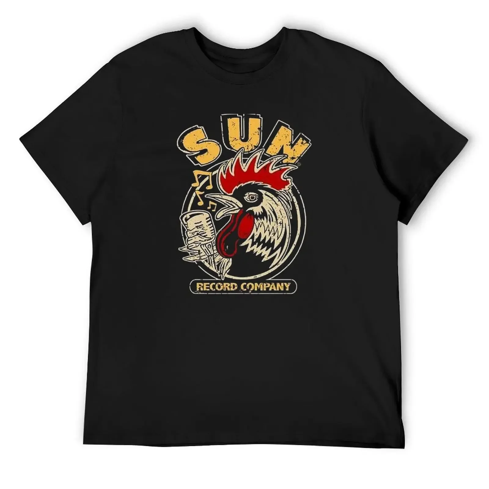 

sun records classic T-Shirt heavyweights cute clothes customizeds man clothes Men's cotton t-shirt