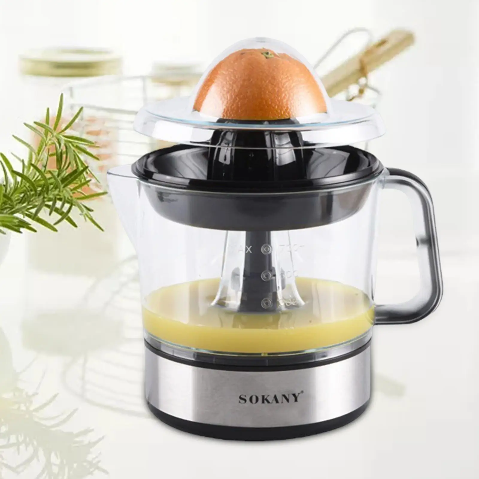 عصارة الحمضيات الكهربائية آلة الصحافة الفاكهة عصارة الليمون سهلة الصحافة لليمون الليمون