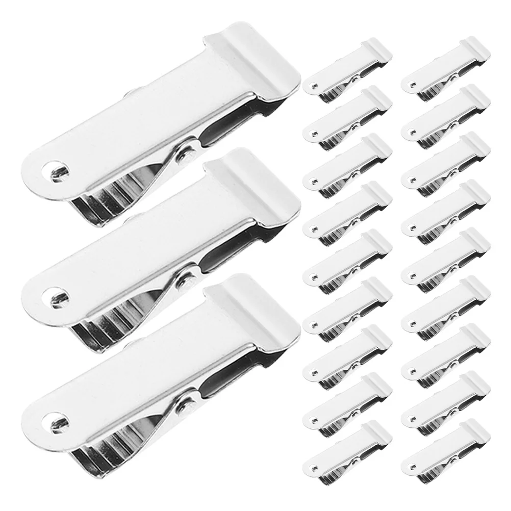 

30Pcs Durable Metal Mini Alligator Clamps Electrical Test Clips for Car Charging Cable Leads Vehicle Boat Use