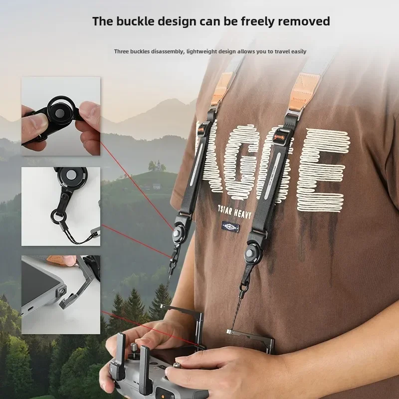 Balance Bracket Neck Lanyard for DJI RC/ RC 2 Remote Control with Screen Belt for DJI Air 3 / Mini 3 Mini 3pro 4pro /mavic 3pro