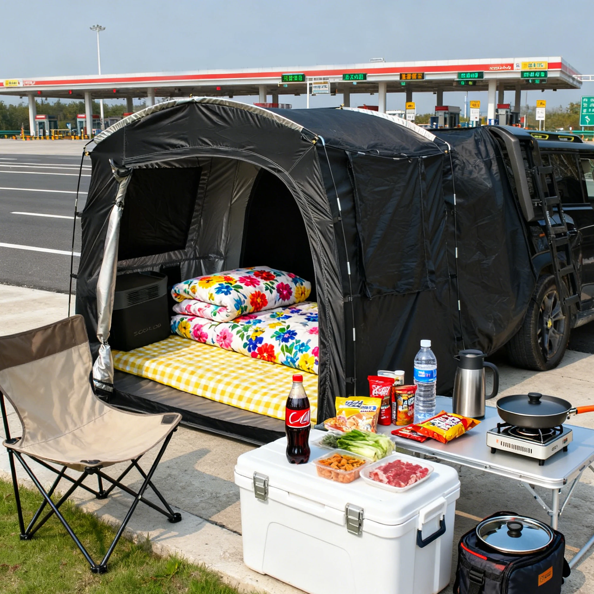 2-Person SUV Rear Tent Annex w - Outdoor Camping Dome 评论和价格
