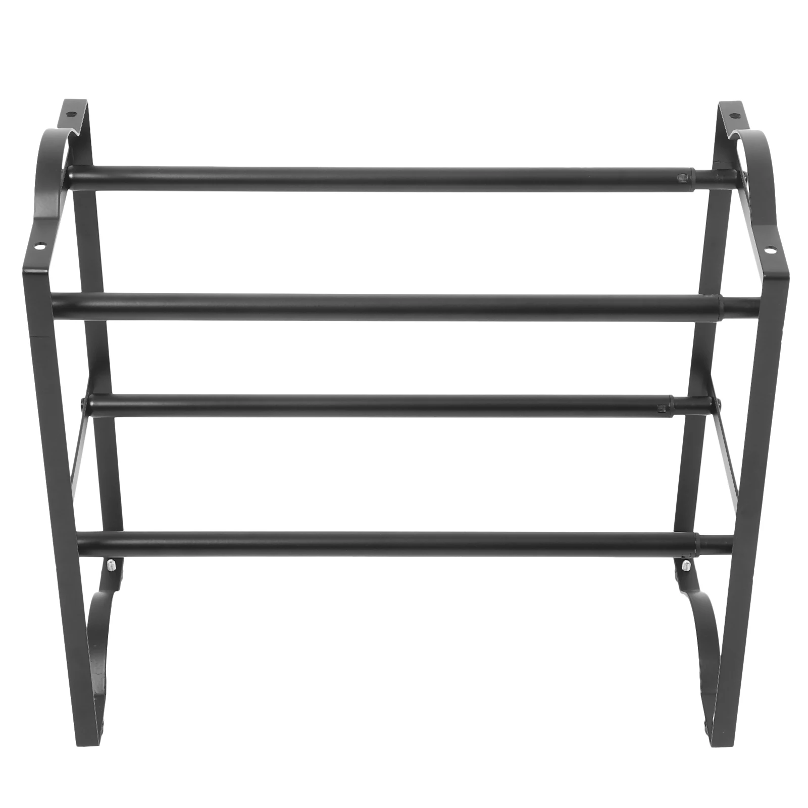 

Double Layer Telescopic Shoe Rack Black able Household ganizer 2 layer Shoes Storage Shelf Adjustable Durability