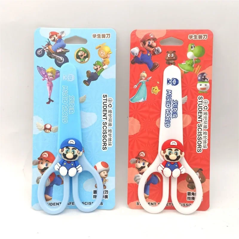 

Детские милые ножницы Super Mario Bros, детские канцелярские принадлежности, аниме, персонаж мультфильма, производная периферия, товары для рукоделия, подарки для вечеринок
