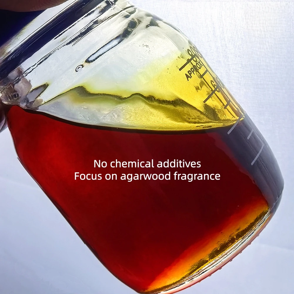 Supercritical Kyara Essential Oil, Pure Kyara Agarwood Essential Oil, Low-Temperature Extracted,High-Purity, Aged Oud Oil