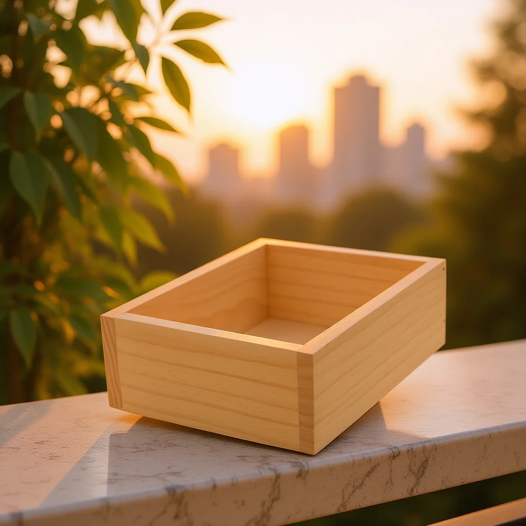 

Wooden Storage Box Rectangular Flower Pot For Succulents Cactus Plants Desktop Organizer Home Office Decor Garden Plant