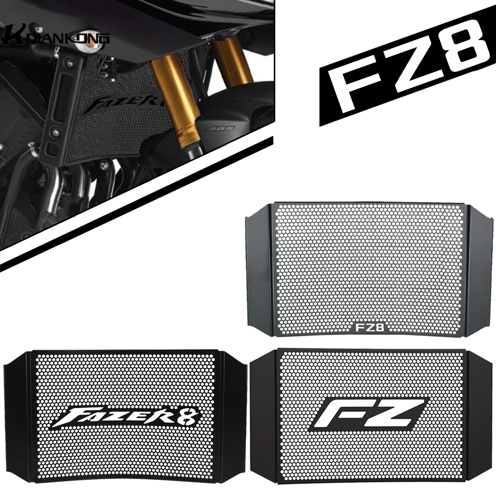 

For Yamaha FZ8N FZ8S FZ1S FZ1N FZ8 FZ1 N S FZ 1 8 S N FAZER8 Motorcycle Radiator Guard Protection Grille Cover 2006 - 2014 2015