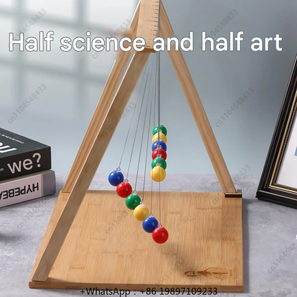 Serpentine Pendulum Simple Pendulum Wave Experiment Newton Pendulum Teaching Aids 12 Balls Physics Science Children's Toys Gift view 5