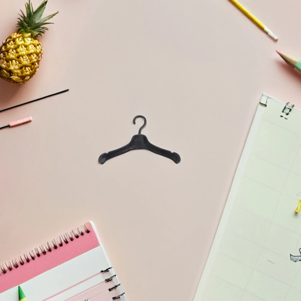 80개 미니어처 옷걸이 컴팩트 플라스틱 옷걸이 옷장 정리 공간 절약형 벽걸이형 보관 디스플레이