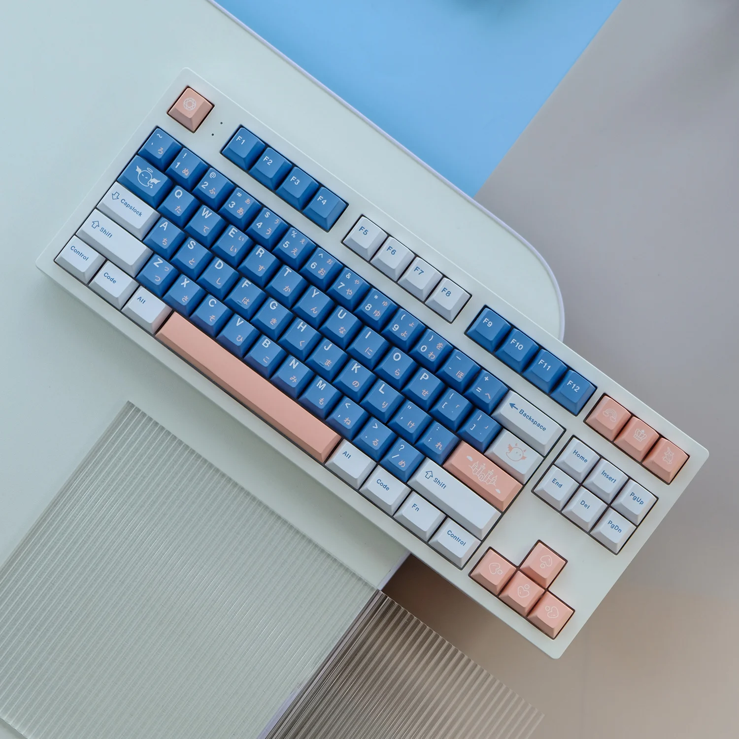 Imagem -02 - Chaves Conjunto de Tampas de Chave de Presente Gmk Pbt Lados Corante Subbed Keycap Cereja Perfil Keycaps para Keychron Anne Poker Gh60 Gk64 Fl980 134