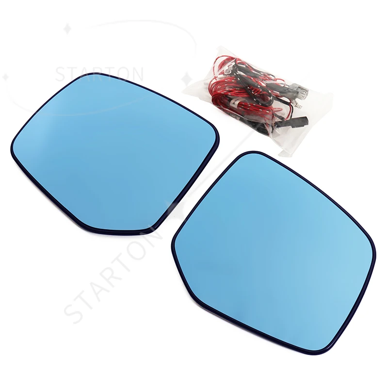 For 2021-2024 Toyota Land Cruiser 300 Side Rearview Mirror LED Large Vision Heating Blue filter LC300 Exterior Accessories