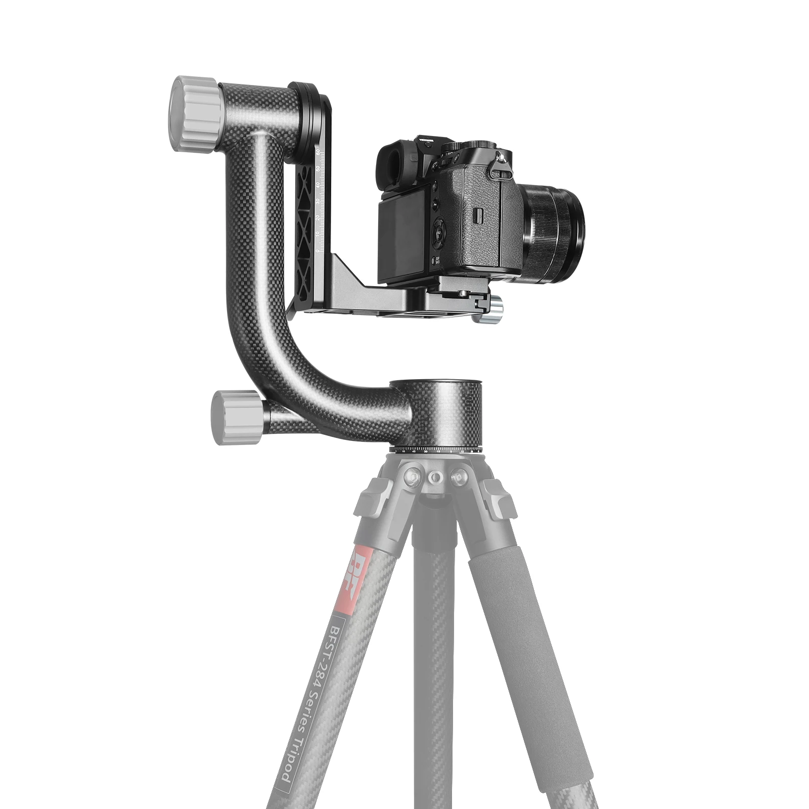 1/4 3/8 threaded interface compatible with professional carbon fiber bracket and compatible with Sony, Canon, Nikon, Fuji,