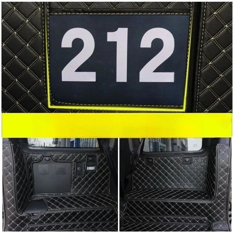 Car Boot Mat Rear Trunk Liner Cargo Leather Floor Carpet Tray Protector Mats Accessories For BAIC Baw Beijing 212 T01 2026 2025