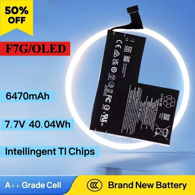 F7G Li-polymer Battery for Steam Deck Battery Handheld Gamepad Controller Rechargeable for Аккумулятор Для Steam Deck F7a2