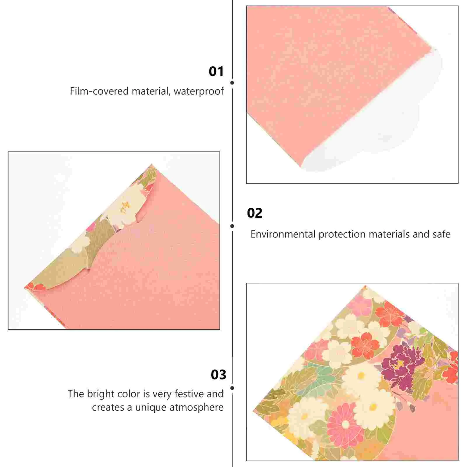 30 Pcs Japanese Style Small Red Envelope Money Pouches Envelopes New Year Bag Wedding Pocket Party Gifts Decor Decorate