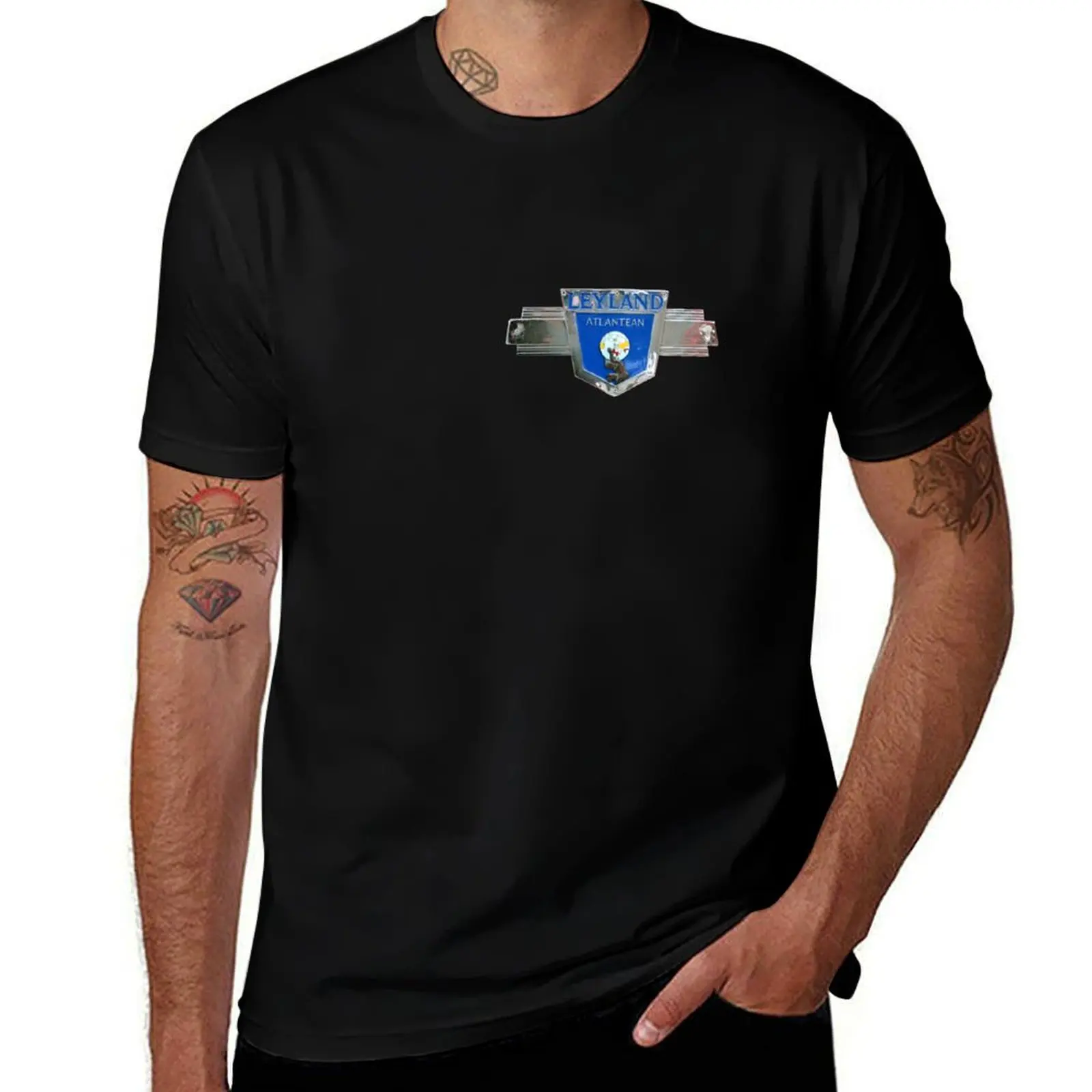 Leyland Atlantean vintage bus logo badge emblem T-Shirt Casual Loose Fit Short Sleeve T-Shirt