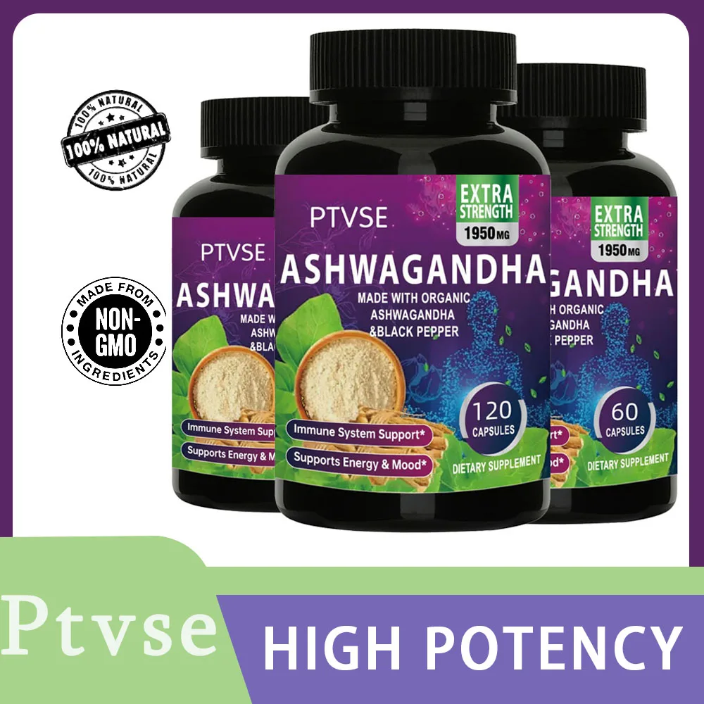 100% Extra Strength Ashwagandha CAPSULES