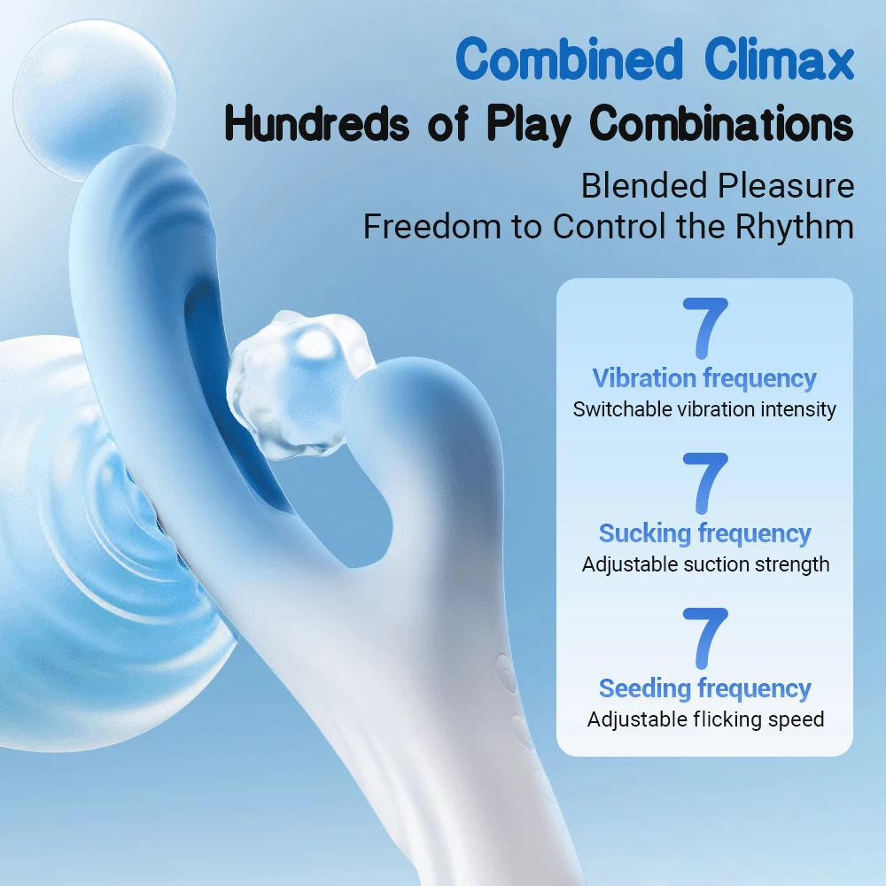 3 in 1 Vibrating Tongue Licking Flapping Rabbit Vibrator Female G Spot Clitoral Stimulation Massager Adult Sex Toy for Women