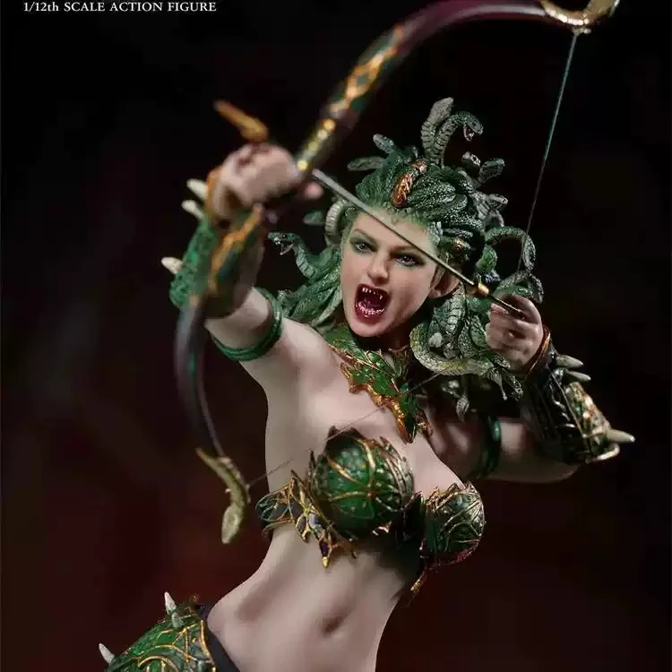 2025 Q1 TBLeague PL2024-227 1/12 Medusa Girl Female Soldier Figurine Model 6'' Action Figure Full Set Collectible Toy