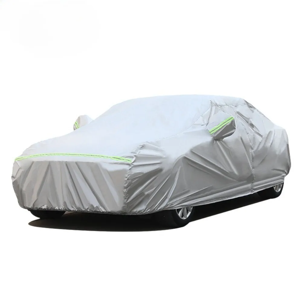 

Car Coat Oxford Plus Velvet Sunscreen Waterproof Heat Insulation Cover for All Four Seasons General Car Cover