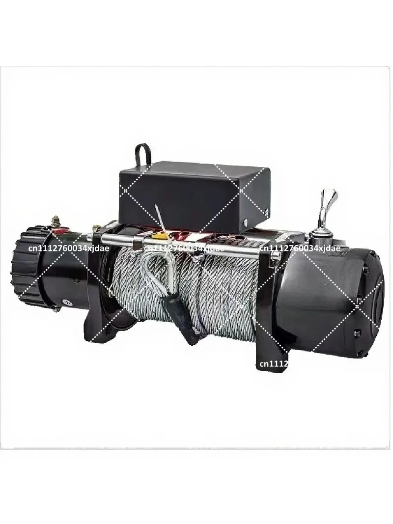 12V 24V Electric Winch Off-Road Vehicle Self-Rescue Traction Car Winch Small Crane