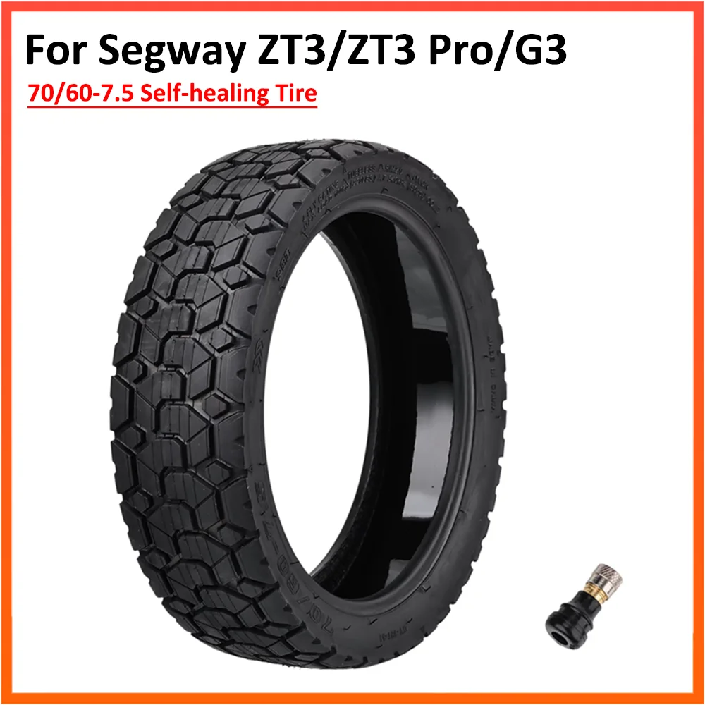 

70/60-7.5 Tubeless Self-healing Tire for Segway ZT3 Pro / G3 Electric Scooter Off-road Tyre Wheel Accessories Parts