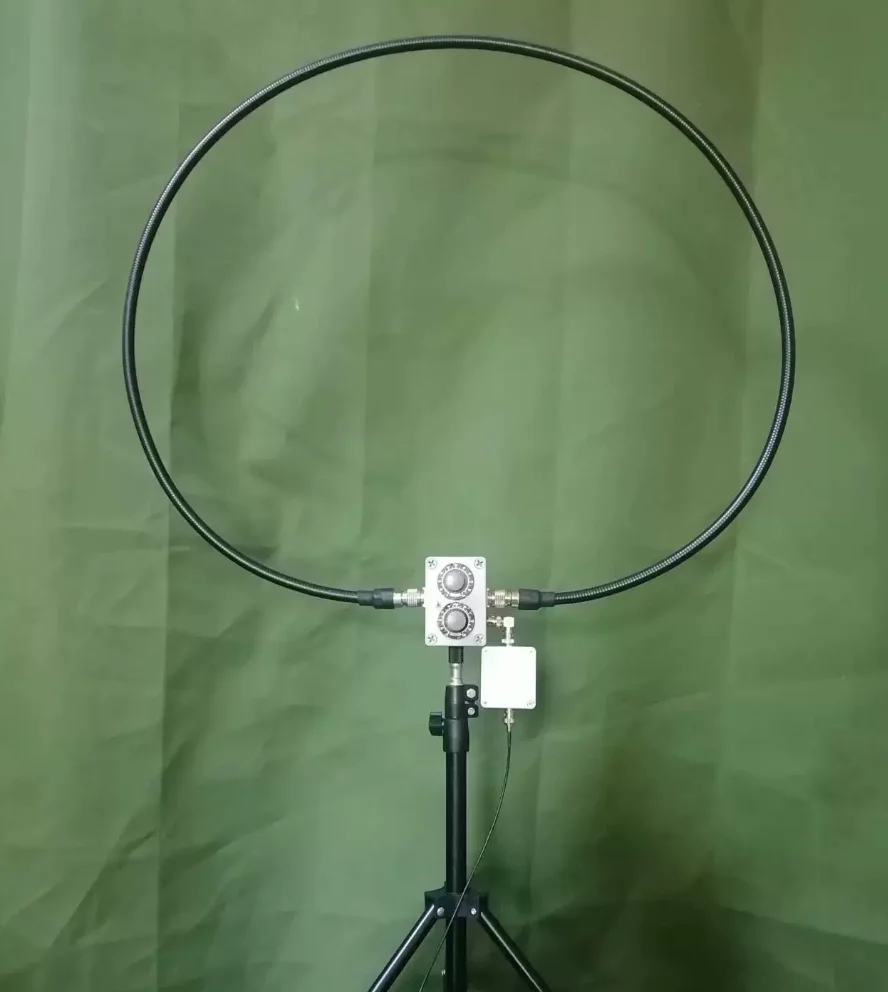 MRA-135 Shortwave Magnetic Loop Antenna 20W for HF VHF UHF Ham Radio Base Station