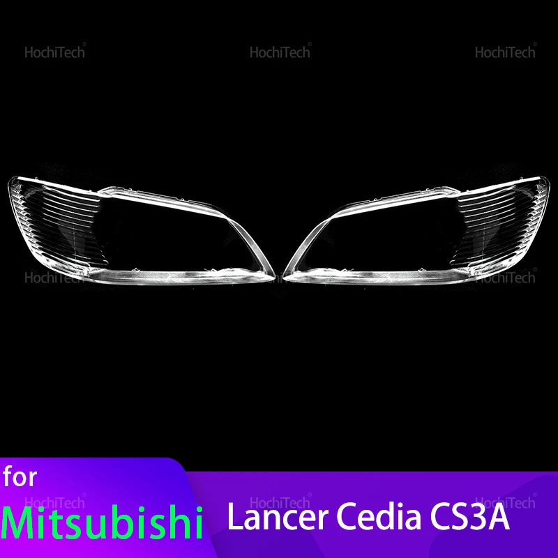 

Прозрачный корпус передних фар, стеклянная крышка фары, аксессуары для Mitsubishi Lancer Cedia CS3A