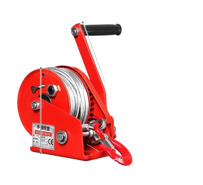 LMM, hand winch two-way self-locking manual winch small hoist