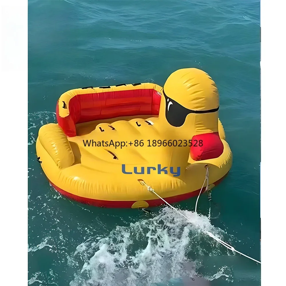 インフレータブルウォーターフロート,プール用の大きな黄色いアヒル,漫画の動物のおもちゃ