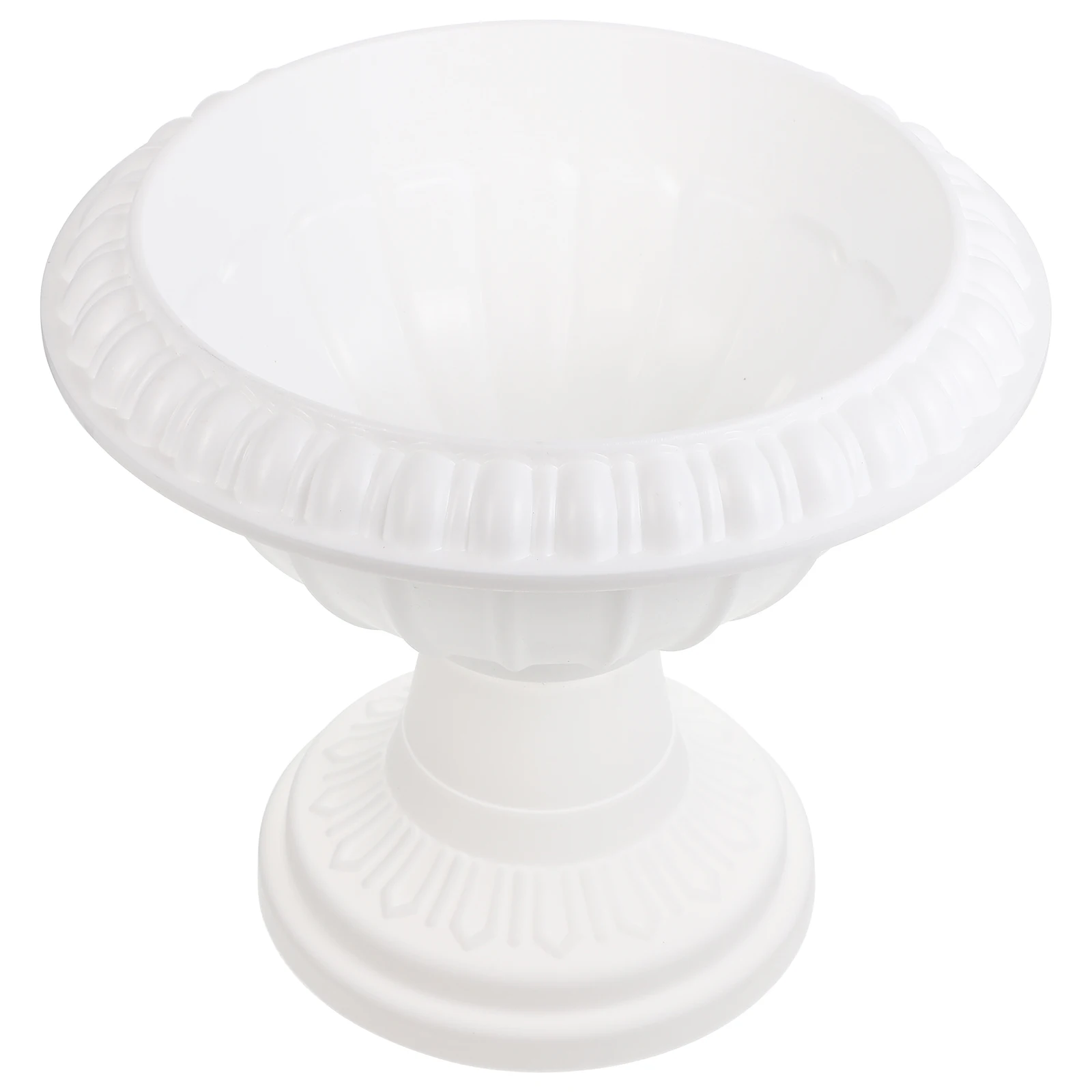 

Thickened Roman Flower Pot Plants Bowl Planters for Outdoor Indoor Plain Pots Plastic