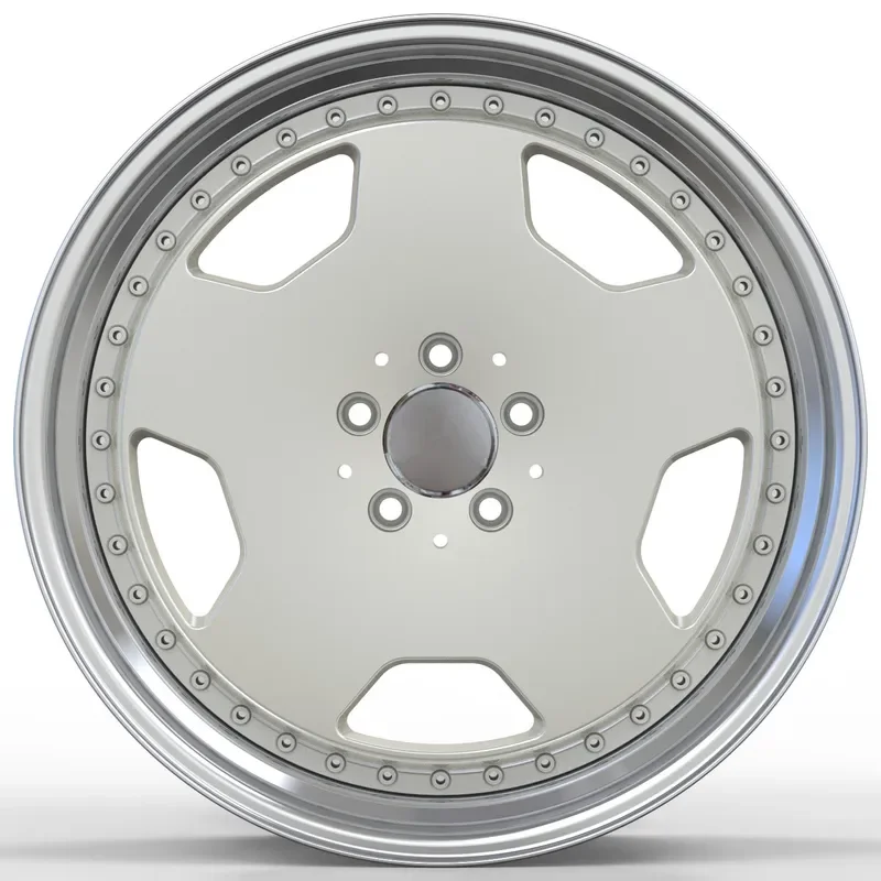 Custom 2 Piece Forged 19 20 21 22 Inch Concave Wheels Silver Car Rims for G E C Class AMG