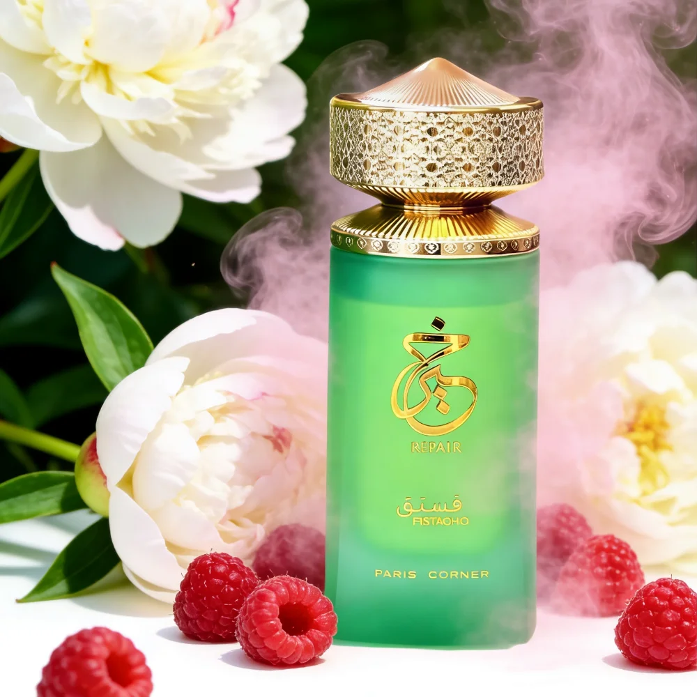 باريس كورنر فستق كير EDP 3.4 أونصة سائلة، عطر جوزي حلو للجنسين، رائحة فستق فريدة للرجال والنساء