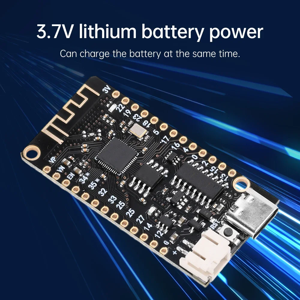 Placa de desarrollo Lolin32 ESP32 BT WIFI USB CH340C + MicroPython ESP32 versión Lite V1.0 Rev1 tipo C