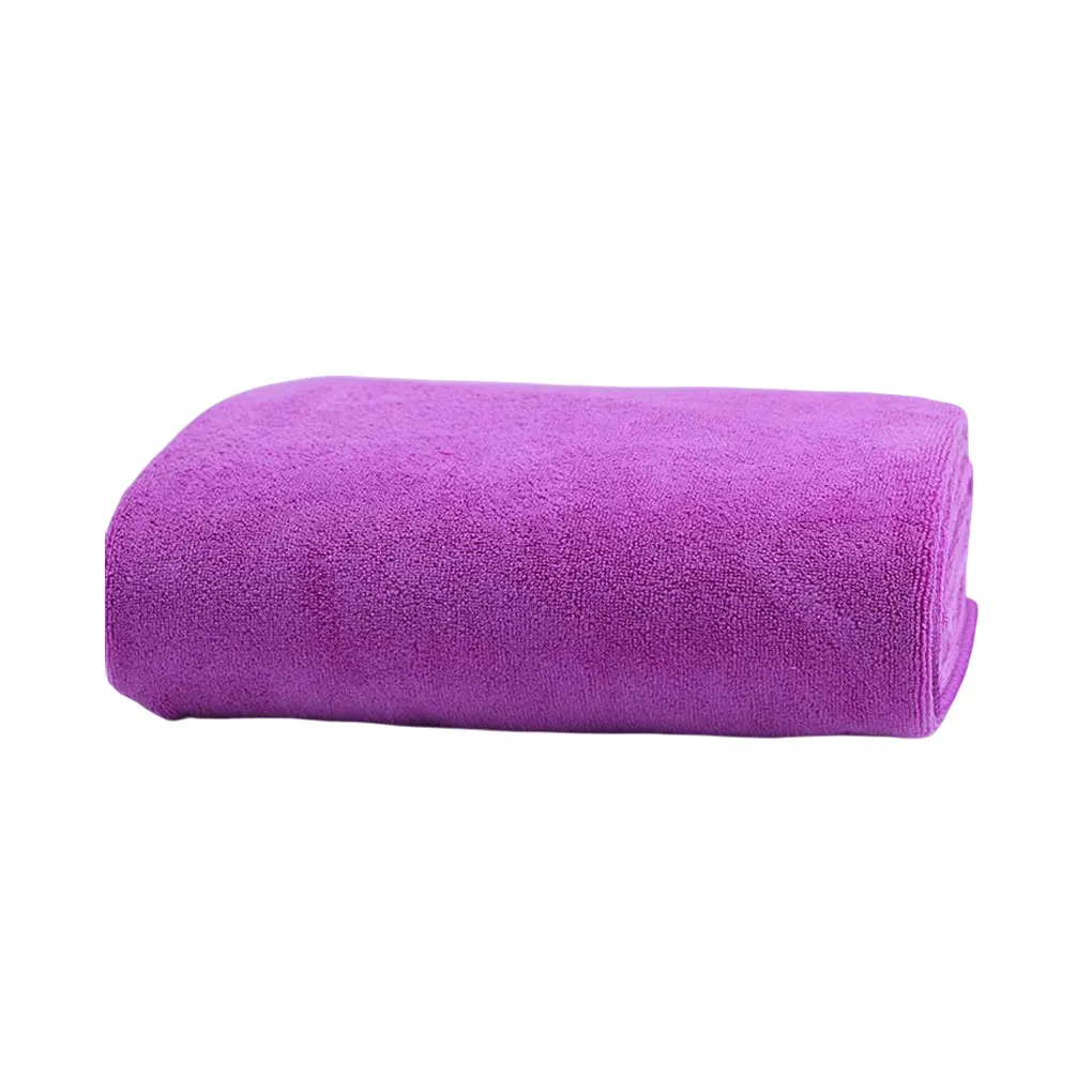 Microfiber Bath Towel Water-absorbent Spa Fitness Washrag Washcloth Bathroom