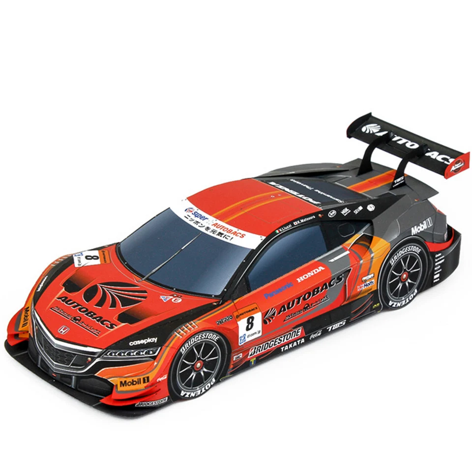 CONCEPT-GT машины WRC NSX ZX-137, 1:24, из бумаги, для ручной работы,
