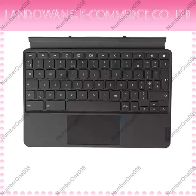 T New Stand Keyboard for Lenovo CT-X636F IdeaPad Duet Chromebook 10.1 Tablet Bracket Cover Case