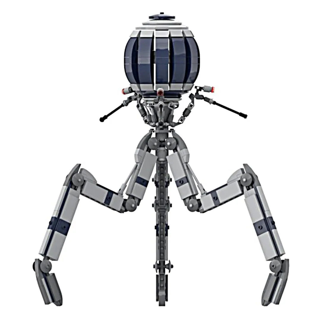 

589 шт. MOC-65366 Octuptarra Magna Tri-droid Space Wars Building Blocks MOC Kit (лицензированный и разработанный Brick_boss_pdf)