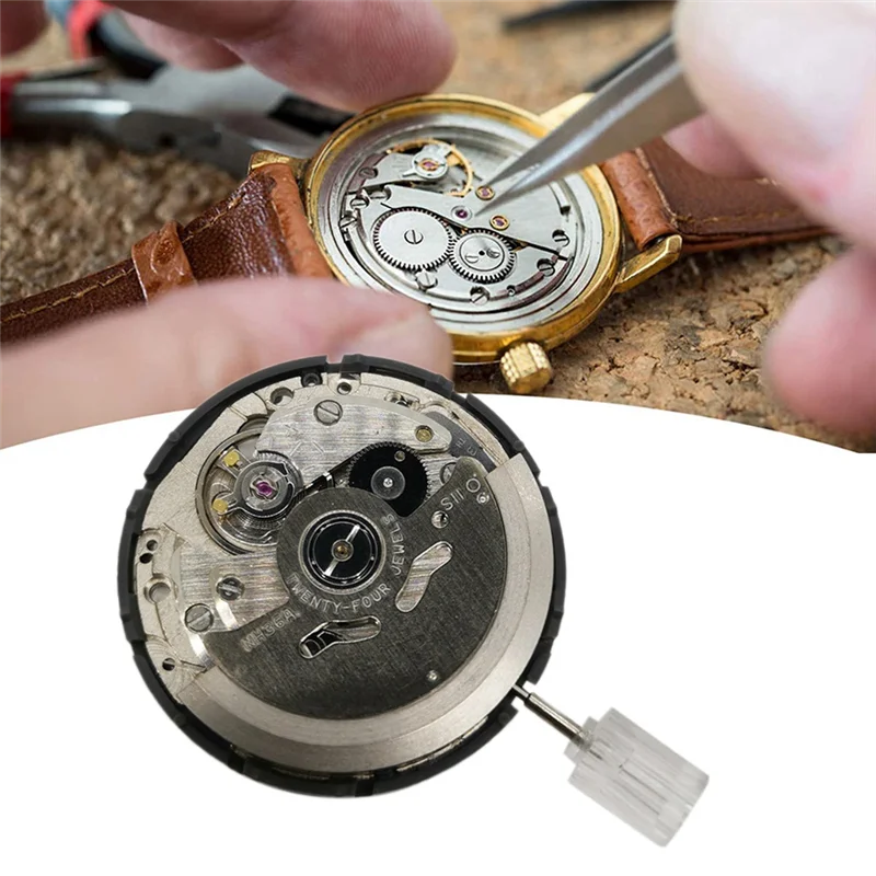 

Механизм часов GW-NH36A/NH36, трехигольный, с двойным календарем, высокоточный автоматический механический механизм вместо аксессуаров 7S36.