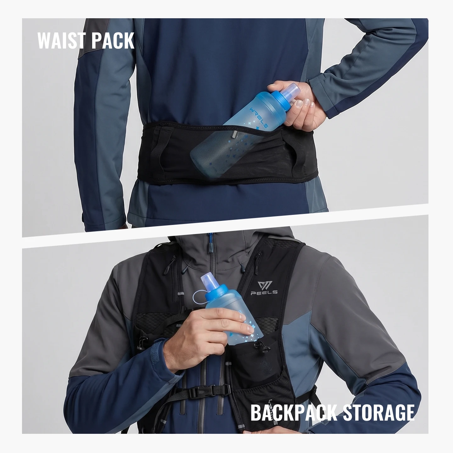 WRELS Soft Flask Collapsible W - Collapsible Water Bottle ulasan dan harga