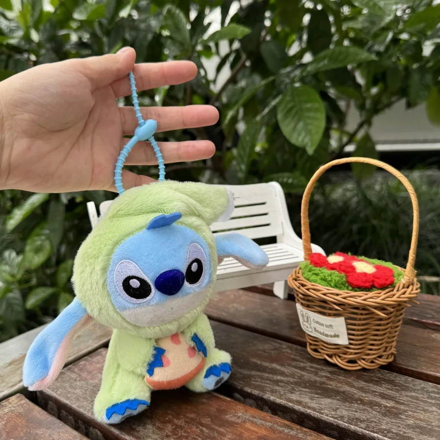 Kawaii accessoires point peluche jouet Lilo & point porte-clés porte-clés poupée manger quelque chose avant dormir série sac à dos pendentif fille