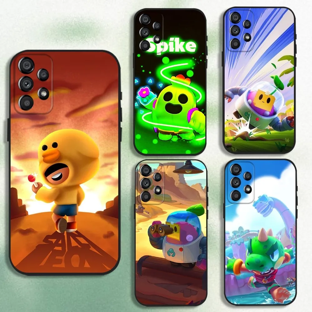 

Games S-Stars Leons Phone Case For Samsung Galaxy A20,A21s,A22,A31,A32,A52,A53,A72,73,A80 Soft Black Cover