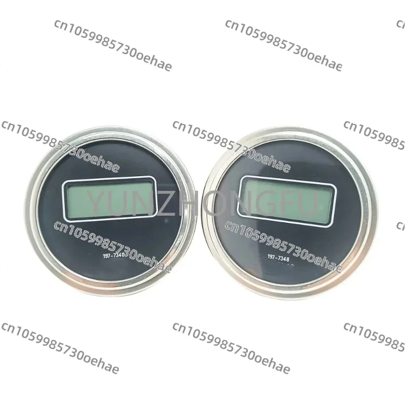 1977348 197-7348 Excavator Tractor Diesel Engine Electronic Universal Digital Speed Gauge RPM Meter Tachometer