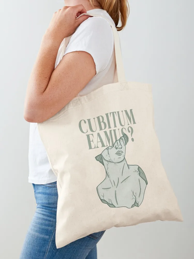 

cubitum eamus the secret history Tote Bag custom bags Women's tote bag canvas tote bag Women's beach bags