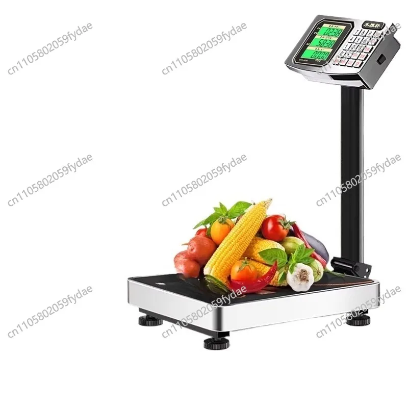 300KG New High-precision Electronic Scale 100kg Catties Commercial Table Electronic Folding Scale