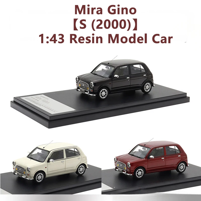 

Новая модель автомобиля из смолы в масштабе 1/43, Mira Gino 2000, классическая имитация литья под давлением, автомобильная коллекция, украшения, игрушки, подарки